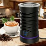 Electric Milk Frother 4 in 1 Automatic Frother Milk Steamer Latte Coffee Foam