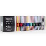 Liquitex BASICS Acrylic Colour Set (36 x 22ml)