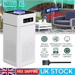 Air Purifiers For Large Room Medical Grade HEPA Air Purifier Smoke Odor Pet Home