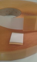 Double Sided Adhesive Pads Foam Sticky Fixers 3D Effect 25mm Square x 1mm x 100