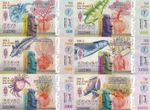 EASTER ISLAND 2021~25 - 500~50000 RONGO (SET OF 6) *FANTASY*