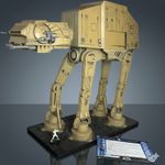 Wizards of the Coast Star Wars Miniatures AT-AT Imperial Walker Colossal Pack.