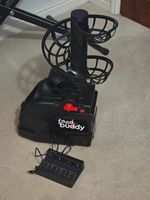 Feed Buddy Automatic Tennis Ball Feeder Machine + 4 x D Batteries with Charger
