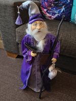 Witches Of Pendle Oswald The Wizard Doll Figure 2ft Excellent Condition