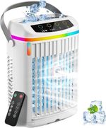 Portable Air Conditioner Fan 4in1 Evaporative Cooler Mist Quiet With Remote -NEW