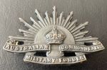 100% Genuine WW1 Bronze Australian Army ANZAC Rising Sun Cap Badge  BIN £14.99