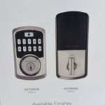 Kwikset Aura Keypad Bluetooth Door Lock Satin Nickel 99420-001
