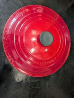 Le Crueset 28cm Red Saucepan Lid Only