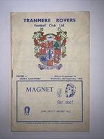 Tranmere Rovers v Crewe Alexandra,  League Cup 1st Round,  2nd September 1964