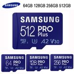 64GB 256GB 512GB Micro SD Card PRO Plus SDXC Memory Card C10 U3 TF Card Camera