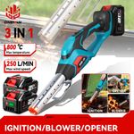 For Makita Battery Heat Gun Cordless Hot Air Blower Tool 2 Battery Portable  UK
