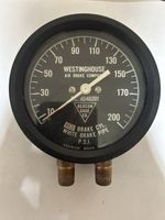 Westinghouse Air Brake Company Beacon Gauge Co Red Brake White Brake Gauge N.O.S