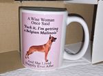 Funny Belgian Malinois Mug - pink dog owner