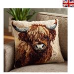 3D Animal Latch Hook Pillow Kit with Hidden Zipper - Perfect for Gift Giving