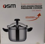 Explosion-Proof Stainless Steel Pressure Cooker | Safety Lock Lid | Fast Cooking
