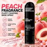 New Fluffy Hair Shaping Spray,Peach‑Scented Volumizing & Setting Spray