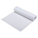 6.56ft x 11.8 Inch 1mm Thickness EVA Foam Sheets DIY White Self Adhesive Back