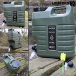 LIDSTERS 12L WATER CONTAINER CARRIER HEAVY DUTY CARP FISHING TACKLE PORTABLE L