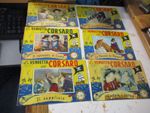 THE REVENGE OF THE CORSARO complete series no. 1/6 - ED. DIANA 1952
