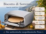 Unold Enzo 68916 Pizza Oven Biscotto di Sorrento Casapulla Biscuit Saputo Firaclay
