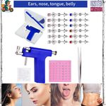 Ear Piercing Gun Set Stainless Steel Body Piercing Tool Safety Ear Nose Navel