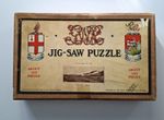 Antique GWR Jig Saw Made By Chad Valley In The 1920s And 1930s.