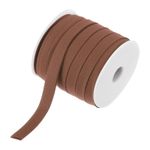 3/8 Inch Double Fold Bias Tape (Coffee 25 Yards)