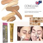 UK Tattoo Cover Up Primer Concealer Waterproof Skin Scar Birthmark Cream Makeup