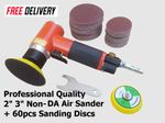 2" 3" mini non-DA Air sander/polisher for Car Body & Alloy Wheel Repair