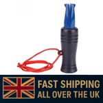 Duck Call Decoy Whistle Shooting Hunting Mallard Drake Caller with Lanyard UK