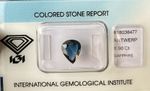 NATURAL SAPPHIRE 1.90 CARAT UNTREATED IGI CERTIFIED