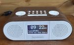 Sandstrom S-DBTW18 wooden bedside Bluetooth DAB / FM Radio with dual alarm  