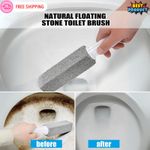 Pumice Stone Toilet Brush Powerful Cleaning Solution for Stains Cleaning Tool UK