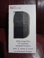 HiHo Lingo Plus instant translator 137 Language Hand Translator