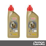 2 x Castrol Transmax Manual FE Fully Synthetic 75W GL4 Gear Oil - 1 Litre