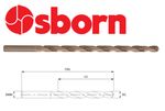 8.3mm LONG SERIES COBALT DRILL BIT HSSCo8 M42 EUROPA TOOL OSBORN 8209020830 P246