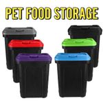 30L DRY FOOD STORAGE BIN CONTAINER BOX WILD BIRD SEEDS CAT DOG PET ANIMAL