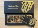 THE ROLLING STONES 60th Anniversary GOLD PLATED STAMP SET UK Royal Mail 🎸lot 62