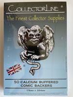 CollectorLine Calcium Buffered Backing Board Backers 178mm x 264mm Pack of 50