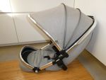 Babystyle Egg Main SEAT UNIT with Harness in Grey pushchairs pram parts