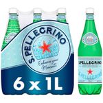 San Pellegrino Sparkling Natural Mineral Water 6x1L