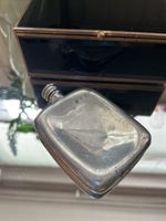 4oz Wentworth Pewter Pocket Hip Flask Made In Sheffield England Vintage