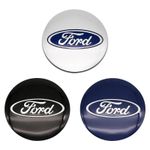 4pcs 56/60/65mm Car Styling Wheel Center Hub Caps Stickers Badge For Ford Focus