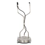 18" Pressure Washer Surface Cleaner Rotary Flat Patio Cleaner Stainless Steel