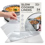 24-72pk Slow Cooker Liners Disposable Cooking Easy Clean Crock Pot Regular Size