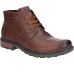 Caterpillar Stats Mens Lace-Up Chukka Brown Boots in UK 12