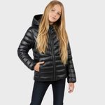 Girls Black Puffer Jacket - Teen Minoti Coat (8-14 Years)