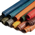 Multicolored Full Grain Vegetable Tanned Tooling Leather Leathercraft material
