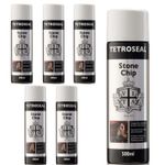 Tetrosyl SCS502 Stonechip Protection Underseal Aerosol Spray Paint White x6
