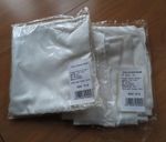  two packs of silk for silk painting, both 90 x 90cm but one cut into four